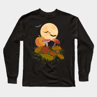 Fall Harvest Moon Long Sleeve T-Shirt